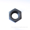 Karbon Keluli Hitam Hex Hex Structural Nuts